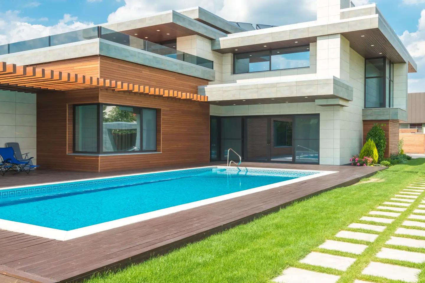 Swimming pool built in Glenmore, NSW